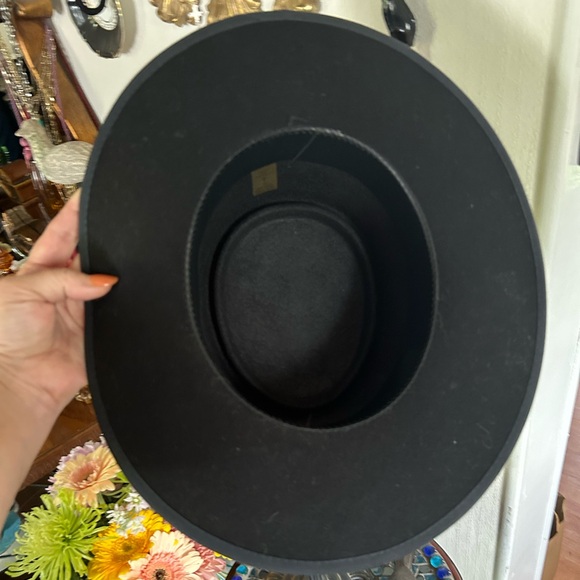 Vintage 100% Wool Felt Pork Pie Hat - Picture 9 of 9